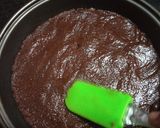 A picture of step 4 of Choco cookie orange zest cream cheese cake.