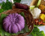 Foto langkah ke 6 dari resep Nasi Ubi Ungu.