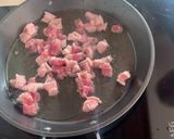Foto del paso 1 de la receta Arroz basmati con panceta y langostinos