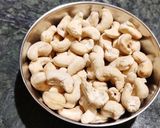 A picture of step 1 of Kaju Katli.