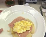 A picture of step 5 of Sonoran-Style Poached Ranch Eggs.