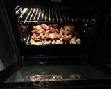 A picture of step 8 of One pan meal baked Potatoes and chicken.