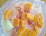 Foto langkah ke 3 dari resep Es buah yakult simple 😍.
