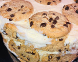 Foto del paso 8 de la receta: Pastel De Nieve de Vainilla con Galletas Chispas de Chocolate
