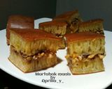 Foto langkah ke 6 dari resep Martabak manis teflon.