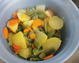 Foto del paso 2 de la receta: Hervido Valenciano con Merluza a la Romana