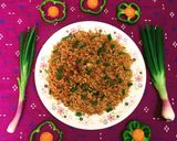 A picture of step 5 of Burnt Garlic Veg Fried Rice.