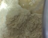 A picture of step 1 of Besan Pitla.