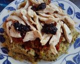Foto del paso 5 de la receta: Pizza de poroto Mungo y Pollo