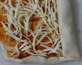 A picture of step 6 of Pizza Rolls.