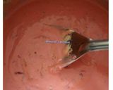 A picture of step 2 of Shaded  rava dhokla.
