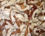 A picture of step 1 of Jaggery coconut ladoo.