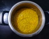 A picture of step 1 of Sultani Dal.