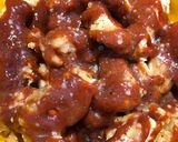 A picture of step 4 of 2 Ingredient Bbq Zesty Chicken Strips.
