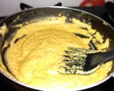 A picture of step 3 of Sohan papdi.