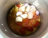 A picture of step 1 of Moong Dal Tadka (Split Green Gram Lentil Curry).