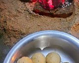A picture of step 7 of Bihari Litti Chokha & Chutney.