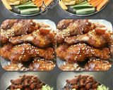 A picture of step 3 of 🍗🍯Honey Garlic Chicken Wings🍯🍗.