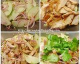 รูปขั้นตอนการทำที่ 4 ของ ยำหมูย่างกับแอปเปิ้ล