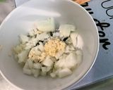 Une image de l'étape 9 de Cœur de saumon à la crème d’oseille.