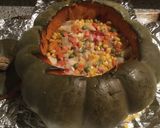 Foto del paso 14 de la receta: Zapallo relleno al horno (vegetariano)