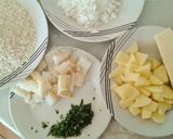 Foto del paso 1 de la receta Risotto de bacalao