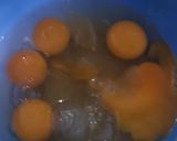 Foto langkah ke 3 dari resep Bolu Ketan Coklat Keju Lumer.