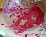 A picture of step 5 of Red velvet sliced cake.