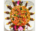 रंगीन बेसन पिज़्ज़ा (rangeen besan pizza recipe in Hindi) रेसिपी चरण 4 फोटो