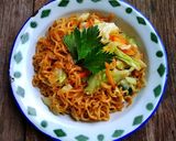 Foto langkah ke 3 dari resep Mie Goreng Saori Lada Hitam.
