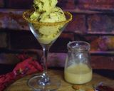A picture of step 8 of Puran Poli ice cream.