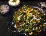 A picture of step 7 of Palak paneer Biryani.