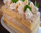 Foto langkah ke 9 dari resep Cake Kolak Pisang Kukus.