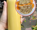 Hình bước làm 4 của món Sữa cà rốt + yến mạch + hạt điều 🥕🥕🥕