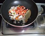 A picture of step 2 of Kaang Biryani.
