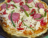 Foto del paso 5 de la receta: Pizza con base de pollo