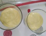 A picture of step 5 of Mango curd pudding#summers#.