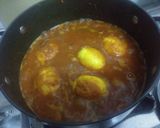 A picture of step 4 of Egg Curry.