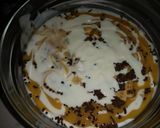 A picture of step 3 of Chocolate banana milk shake.