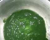 A picture of step 1 of Corn Palak.