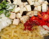 Padlizsános serpenyős tészta recept fázis 2 fotója