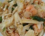 Foto langkah ke 6 dari resep Kol tumis udang.