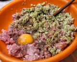 Spárga krémleves spárgás húsgombóccal recept fázis 3 fotója