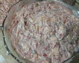 A picture of step 1 of Labe shireen.