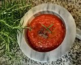 Une image de l'étape 5 de Sauce poivrons.