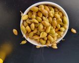 A picture of step 3 of Roasted Green chana popta.
