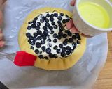 A picture of step 9 of Blueberry Cheesecake Galette.