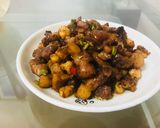Hình bước làm 5 của món Kho quẹt chan cơm