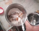 A picture of step 15 of Sweet Flower Khaja (Achappam) with Rabadi (fusion).
