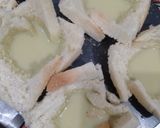 Foto langkah ke 4 dari resep Matcha Egg Tart Roti Tawar.